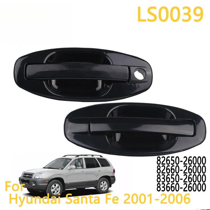 Outside Door Handle for 2013-2018 Hyundai Santa Fe Front Rear Left Right 82650-26000 82660-26000 83650-26000 83660-26000