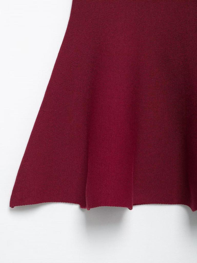 TAOP&ZA Spring/Summer Women's Knitted Top & Skirt Set