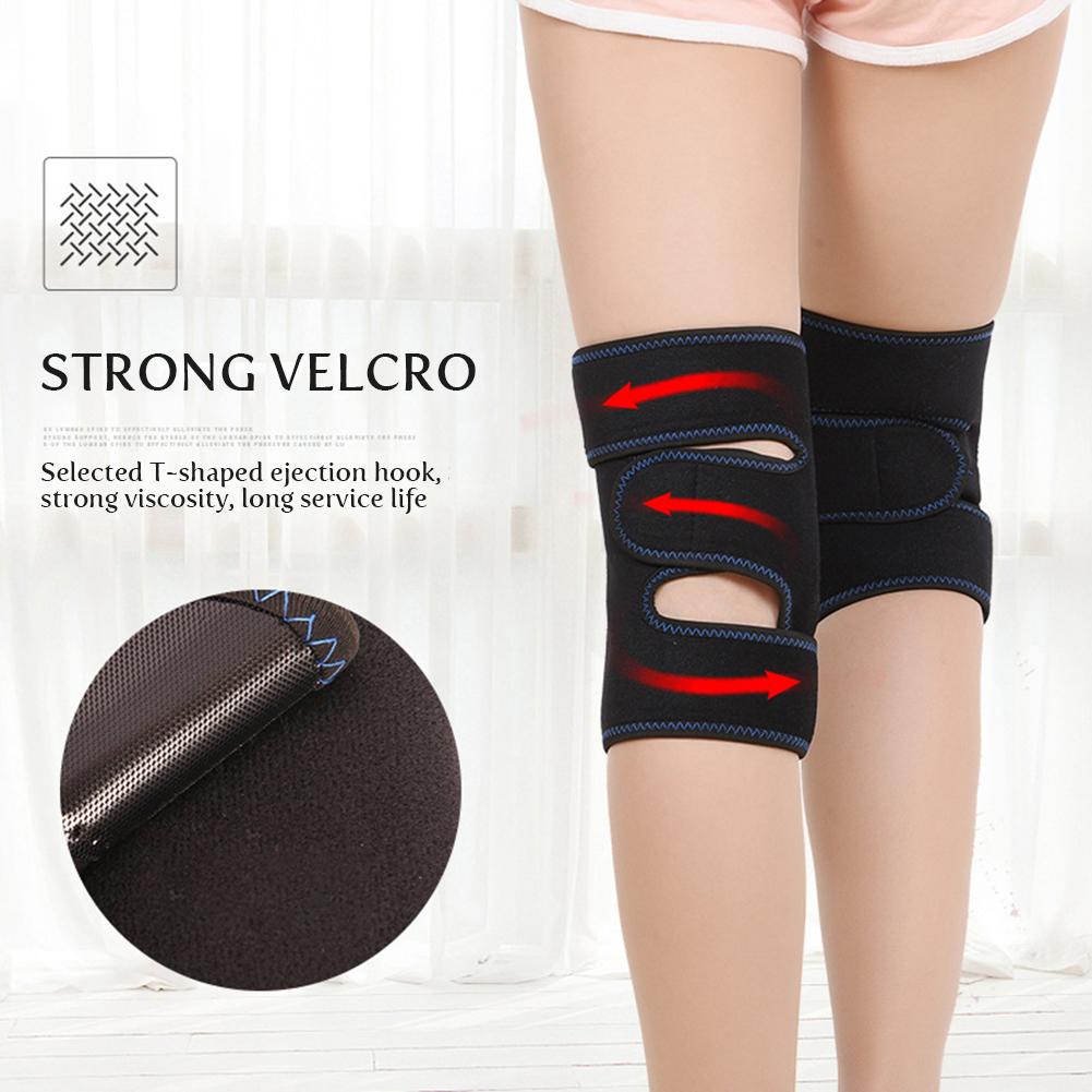 1 pair Magnetic Knee Pads Self Heating Pad Knee Brace Support Knee Massage Pads Health Care