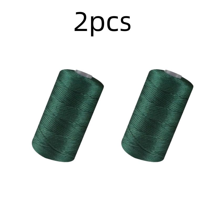 New Summer Crochet Yarn 1.5mm Thin Ice Cotton Thread for Hand Knitting Bag Hat Shoes 100g Hollow Line Colorful Nylon Cord