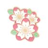 Cartoon-Kirschblüten-Brosche, Rucksack, dekorative Anstecknadel, Kragenabzeichen, Zubehör