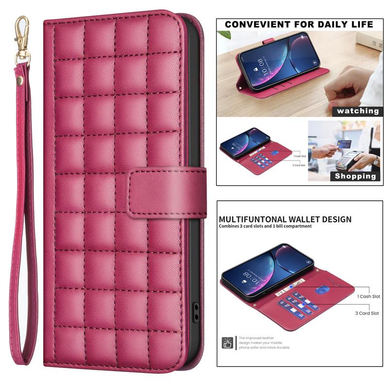Wallet Flip Case on For iPhone 16 Pro Max Classic Phone Leather Cases For Apple iPhone16 Plus 16Pro Coque Card Slot Back Cover