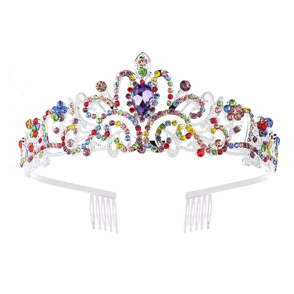 Crystal Diamond Bridal & Birthday Crown Hair Accessories