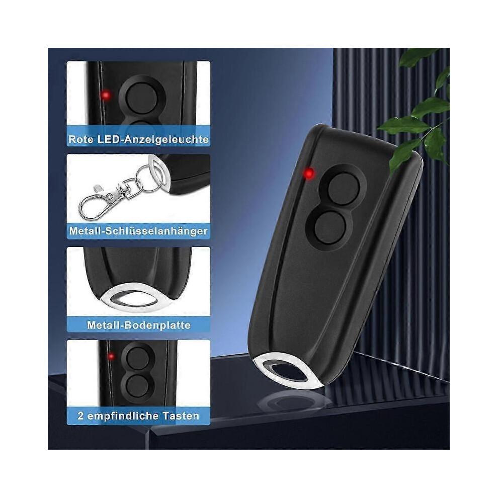 2pcs Garage Door Remote Control for EcoStar RSC2-433 RSE2-433 RSZ1-433, Gate Handheld Transmitter