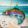 2D Flat Acrylic Realistic Fish Shaped Design, Indoor and Outdoor Decoration - No Need for Batteries/electricity, Free Day Decoration, Shop Decoration