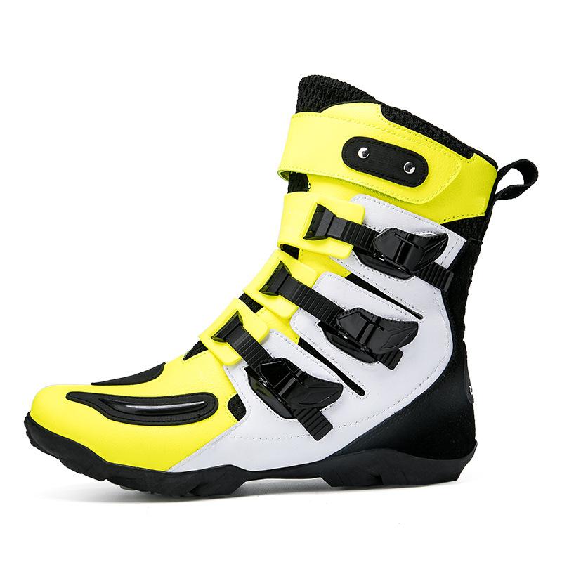 Motorcycle Shoes Riding Men's Four Season Off-road Boots Racing Travel Equipment