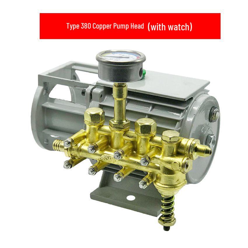 380 Type Car Washer with Full Copper Pump Head, for Black Cat High-Pressure Cleaner, 280 Type Assembly Accessories
