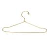 10pcs Gold Doll House Clothes Hanger Rose Gold Outfit Holder Doll Garment Hanger  Wardrobe Storage