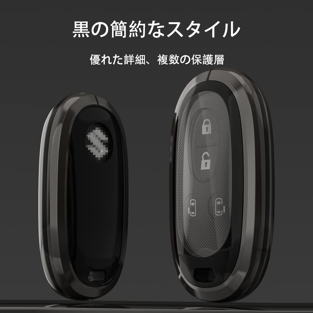 Suzuki Suzuki Key Case, Assembly Key Case, TPU Zinc, Metal Key Bag, New Every