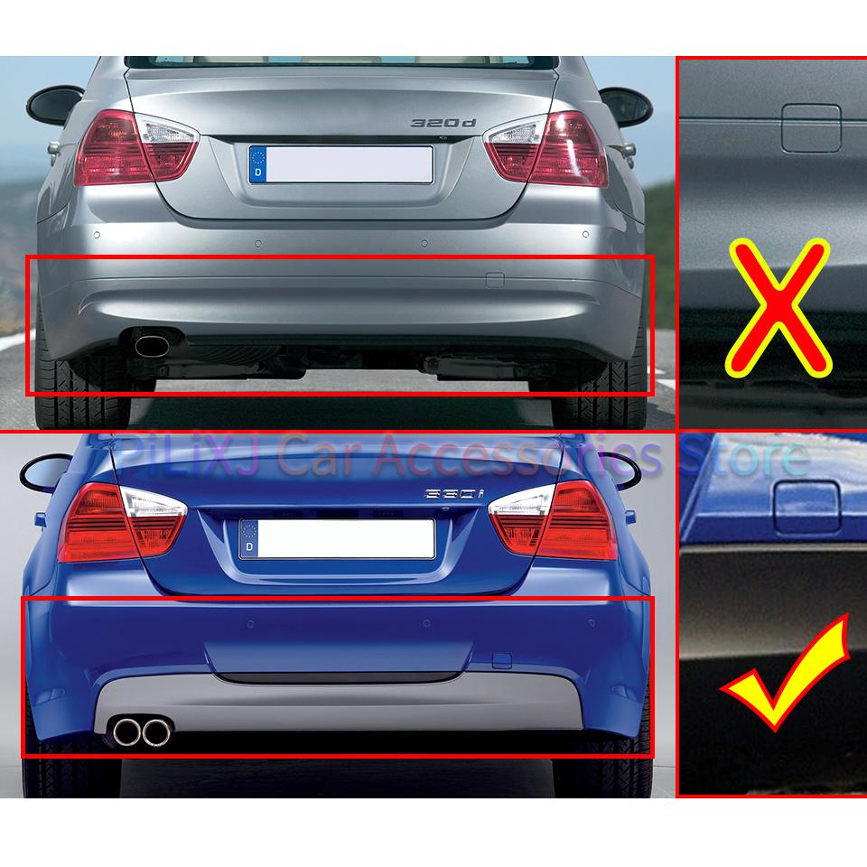 Auto Für BMW 3 E90 M SPORT 2005-2008 2009 2010 2011 Hinterer Stoßfänger Abschlepphaken Ösenabdeckung OEM:51128041134 Anhängerkupplung Ladeklappe Verkleidungskappe