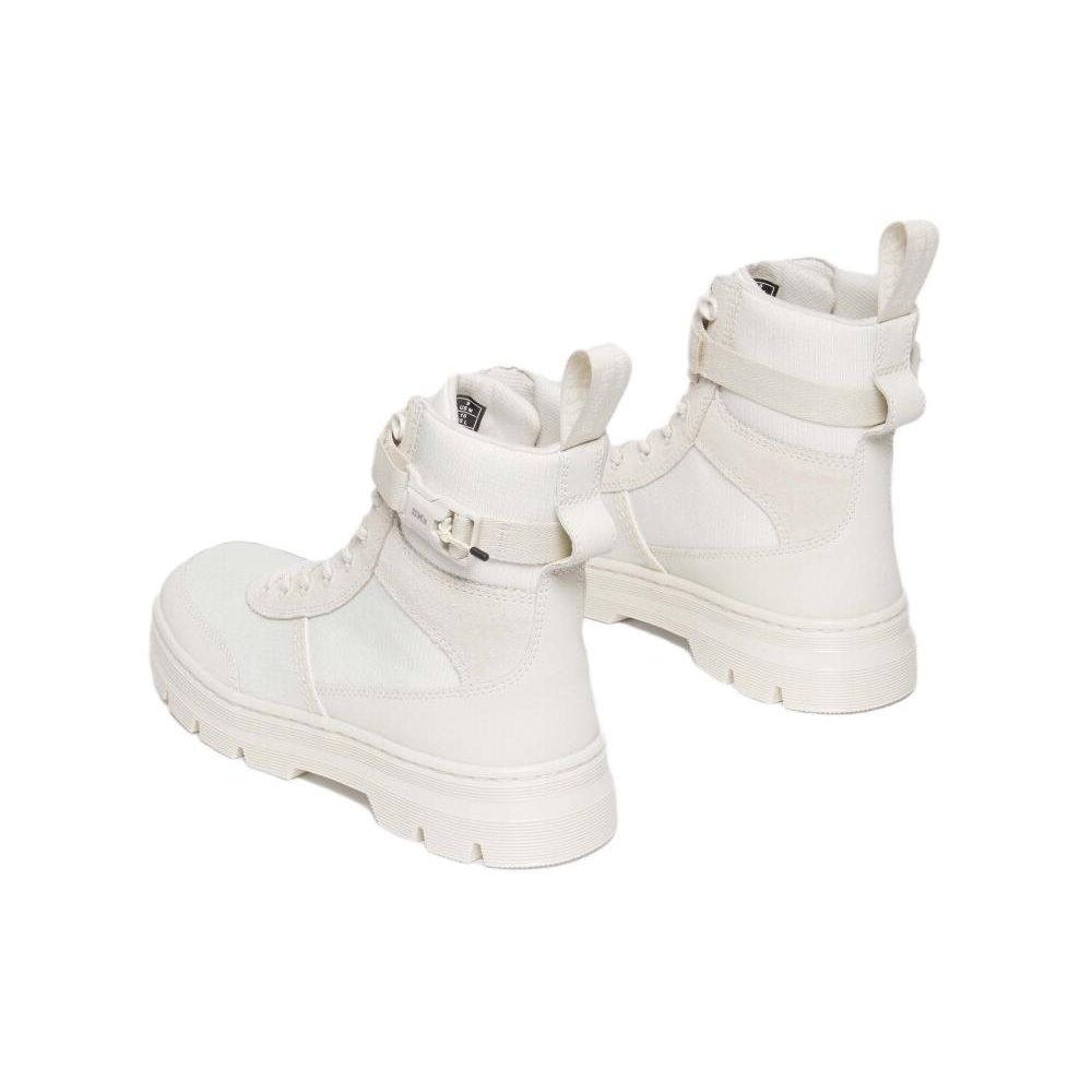Dr. Martens Comfortable Versatile Short Boots Women Boots Off-White 31652129