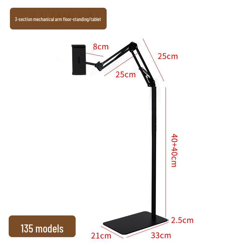 Robotic Arm Tablet & Phone Stand with Adjustable Height for Live Streaming