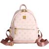 Hong Kong Style Retro Trendy Brand New Korean Version Backpack Trendy Backpack Simple Niche Embossed Backpack Girls' Travel Bag