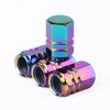 4 Pcs Aluminum Car Tire Valve Caps Hex Alloy Tyre Valve Airtight Cover Waterproof Dust For Automobiles Motorcycles Trucks Bikes Valve Stems 1