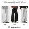 Izzue Herren Schwergewichtige Straight-Leg Sweatpants