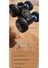 Cross-Country Big Foot RC Off-road Stunt Car with Spray Lights & Gear Shifting - Drop-Resistant Children's Toy
