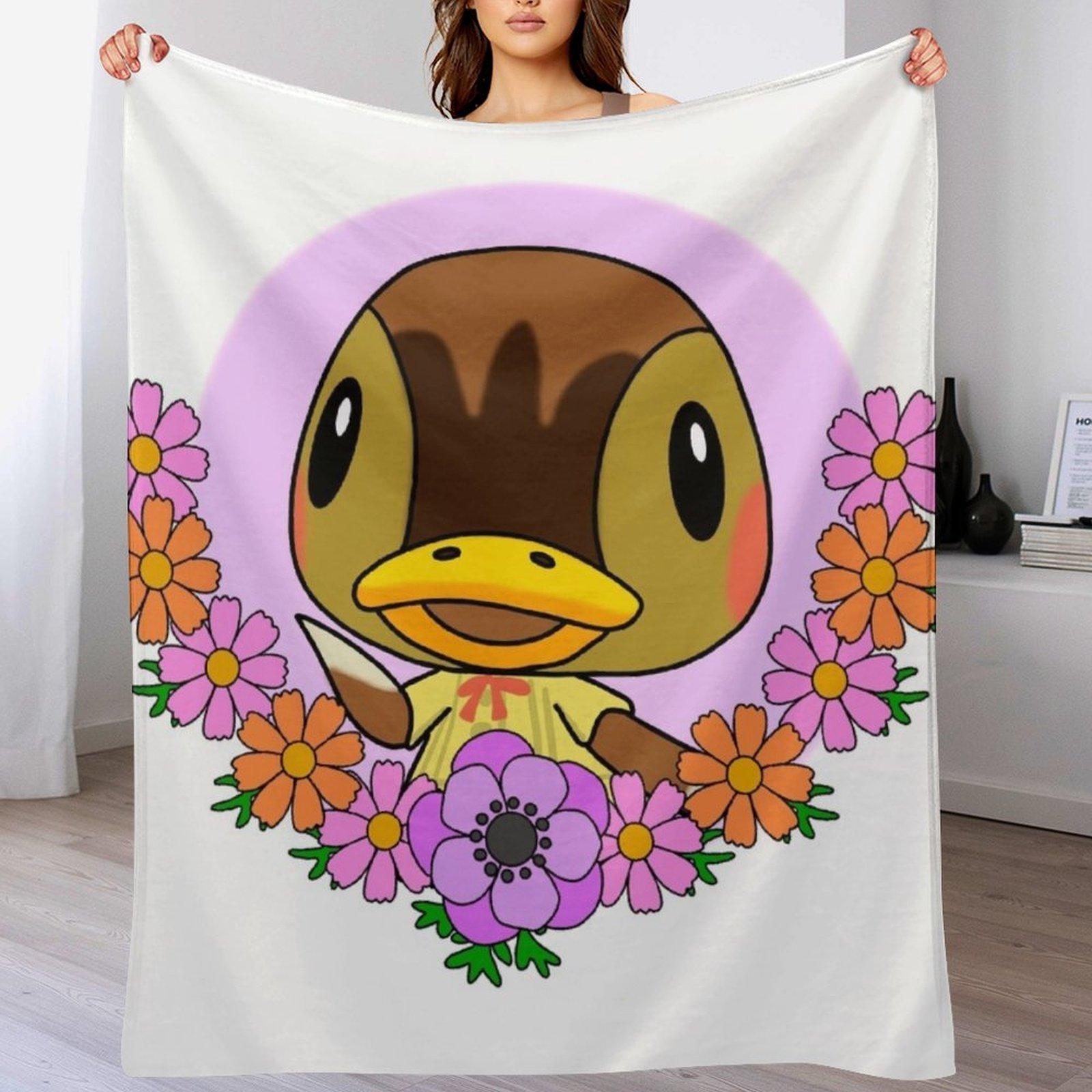 

Little duck molly Throw Blanket Warm Comfortable Blanket Gift for Parents Friends 102x76cm(40x30in)