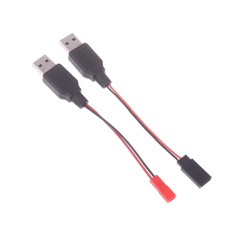 Rc Usb Charging 3.7V Lithium Battery Charger Cable Usb To Jst /Sm / Futaba Plug Cable For 3Rc Drone Quadcopter