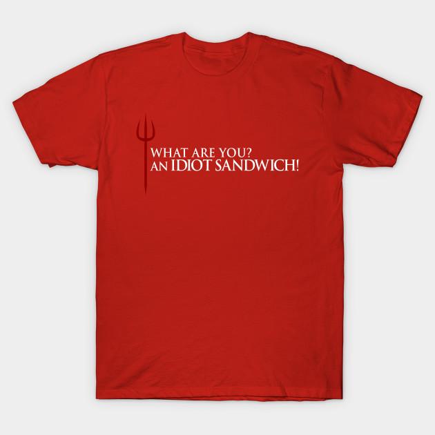 Unisex Fashion TShirt Gordon Ramsay What Are You An Idiot Sandwich Print TShirt Plus Size S-5XL T-Shirt 100%Cotton Tops O Neck Short Sleeve Tees