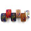 New Fashion Pu Leather Brodered Personality Brede Armbånd & Armbånd Dame Armbånd Multi-Color