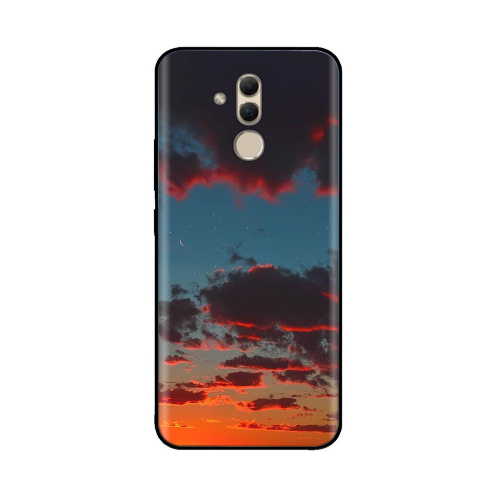 For Huawei Mate 20 Lite Case Cartoon Soft Silicone Phone Cover For Huawei Mate 20 Mate20 Pro Cases Bags Shockproof Painted Cover