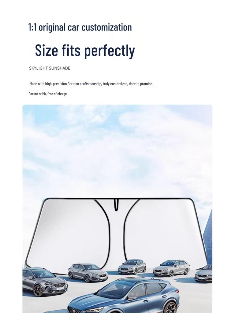 Sunshade Heat Insulation Windshield Umbrella for Honda Vezel, Civic, CRV, XRV, Accord