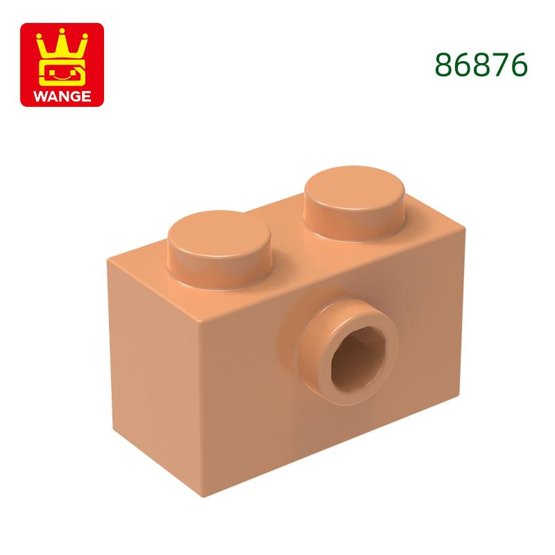 Non-Toxic 131Pcs/Lot 86876 Brick Modified 1X2 With Stud On Side Accessories Compatible With Brick Diy Children'S Toy Assembly Parts