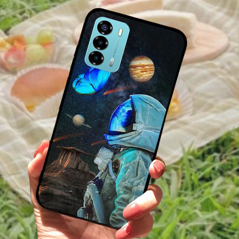 For ZTE Blade V40 Vita Case Marble Cover Shockproof Silicone Phone Cases For ZTE Blade V40 Vita V 40 Vita Back Cover Bumper