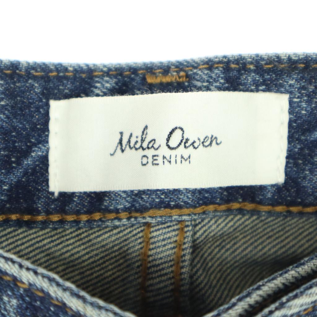 Beauty Products Mila Owen Straight Denim Pants Blue Women Used