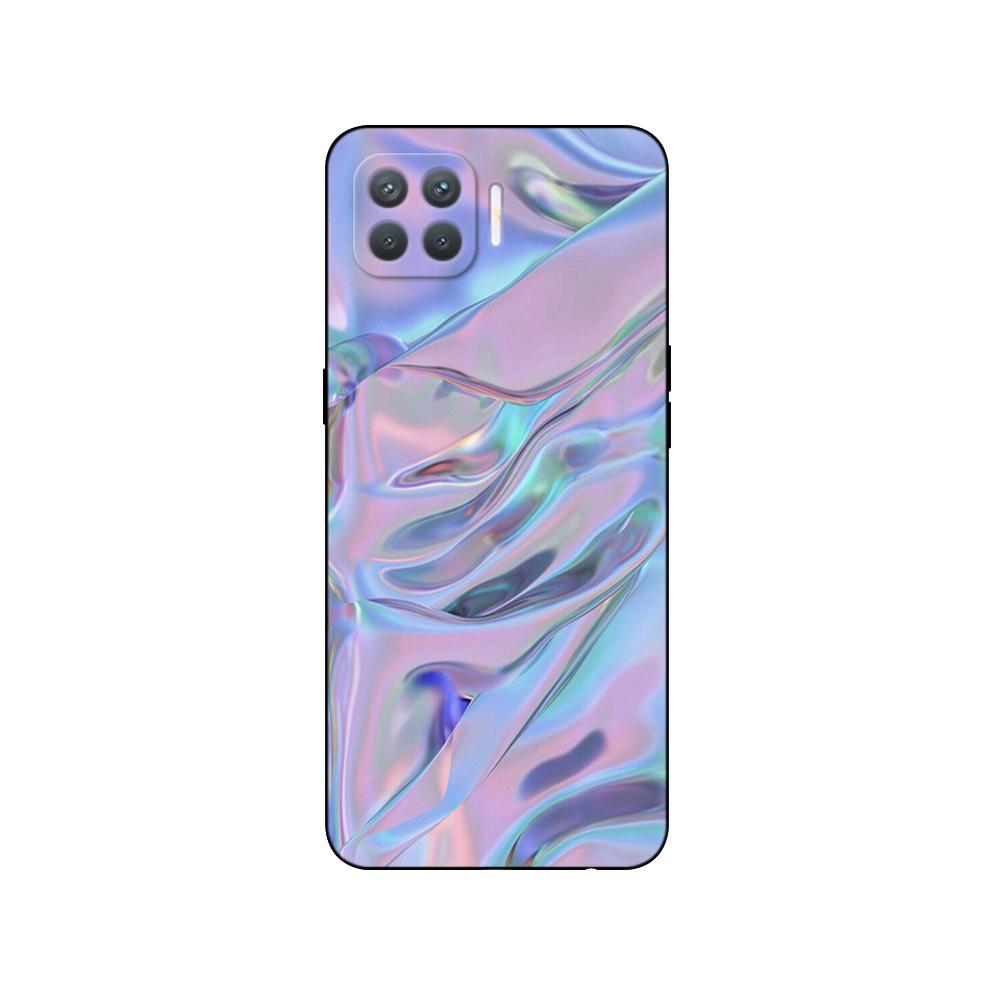 For Oppo Reno4 Lite Case Silicon Phone Case On Oppo F17 Pro Back Cover  Reno 4 Lite 6.43" Black Tpu Case Pink Anime Space Car