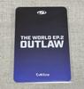[USED] ATEEZ Wooyoung OUTLAW Everline Trading Card