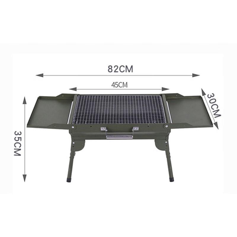 Portable Foldable Charcoal BBQ Grill