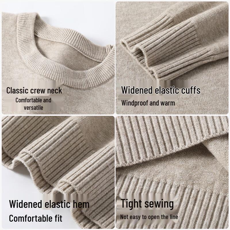 JEEP SPIRIT Men's Heavyweight Warm Knit Sweater