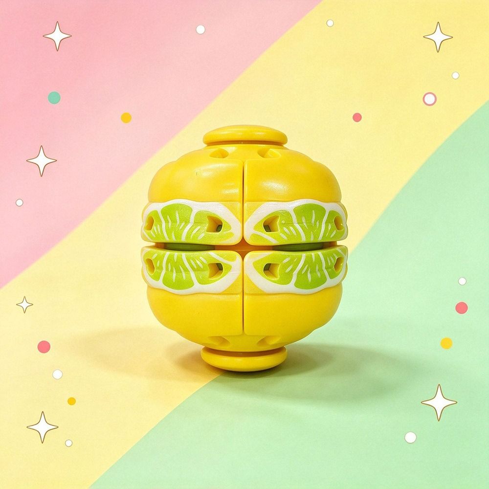 PP Fruit Spinner Toy Press and Rotate 3D Printed Fidget Toy  Leisure Entertainment