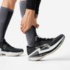 Li Ning Cushioning Slip Resistant Abrasion Resistant Breathable Low top Running Shoes Men's Black White ARZU007-3