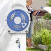 Multifunctional Garden Hose Reel Handheld Sunproof Hose Reel With 15m Water Pipe Nozzle For Home Yard Watering