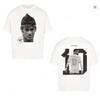 Men's Stylish Casual Pure Cotton Summer T-Shirt with Neymar Print and Crew Neck