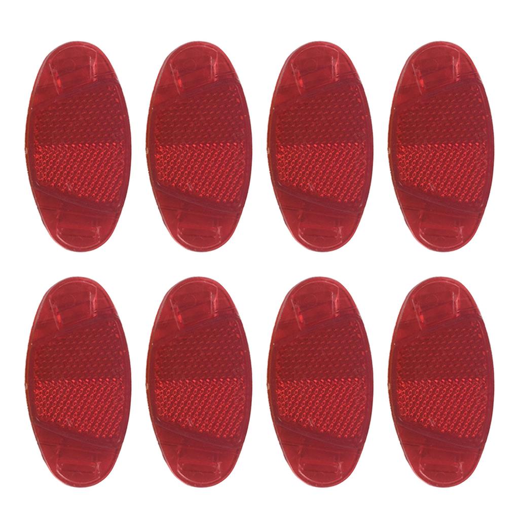 8Pcs Bikes Wheel Reflectors Bicycles Spoke Reflectors Bike Reflector Bike Wheel Reflector Spoke for Folding Bicycles