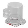 Emergency Stop Button Cover Lockout Transparent Visual Plastic Stop Push Button Protection Cover For Breakdown