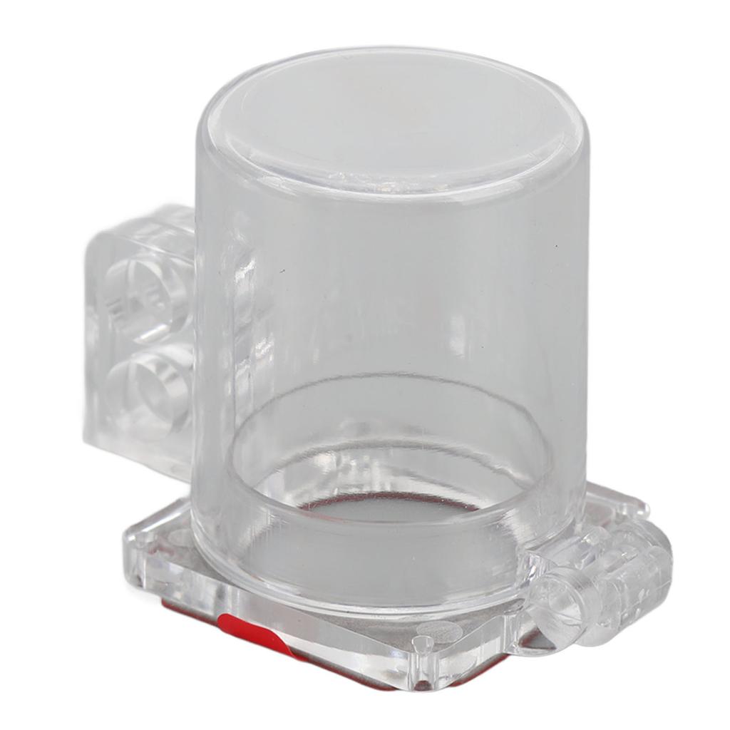 Emergency Stop Button Cover Lockout Transparent Visual Plastic Stop Push Button Protection Cover For Breakdown