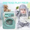 Mini Electric Washing Machine Simulation Washing Machine Toys Mini Furniture Filling Water Toy