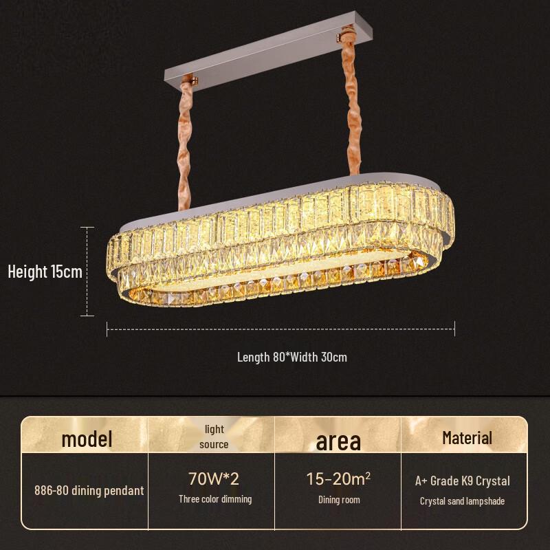 Xuanyong Modern Crystal Ceiling Lamp