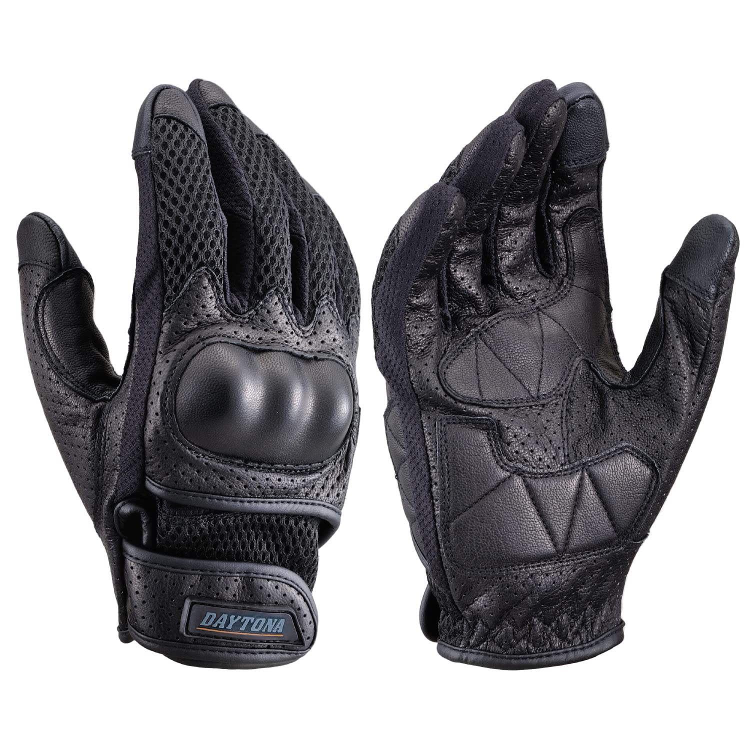 

Daytona Мотоциклетные Кожаные Жесткие Защитные Перчатки для Смартфона Полная Сетка Размер 32261 Перчатки, Лето, Сетка, (Козья кожа), Протектор, Совместимый, DG-002, чёрный