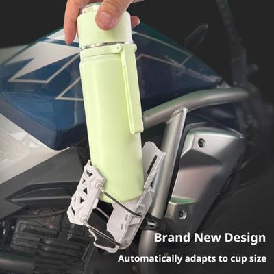 Adaptive Cycling Water Bottle Holder Automatic Clamping 360 Degree Rotatable Bottle Cage for 2''-3''