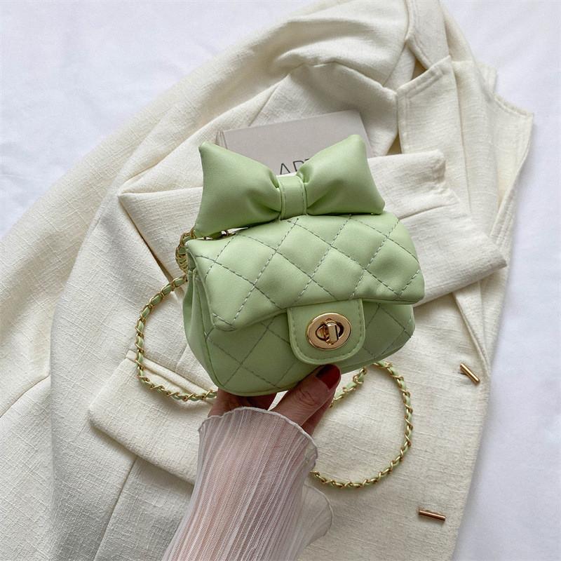 Stylish Girl's Mini Crossbody Bag Chic Chain Shoulder Purse For Little Fashionistas