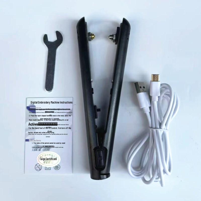 Badminton  Tennis Racket Grommet Replacement Kit with Heat Press Flare Pliers (110V/220V)