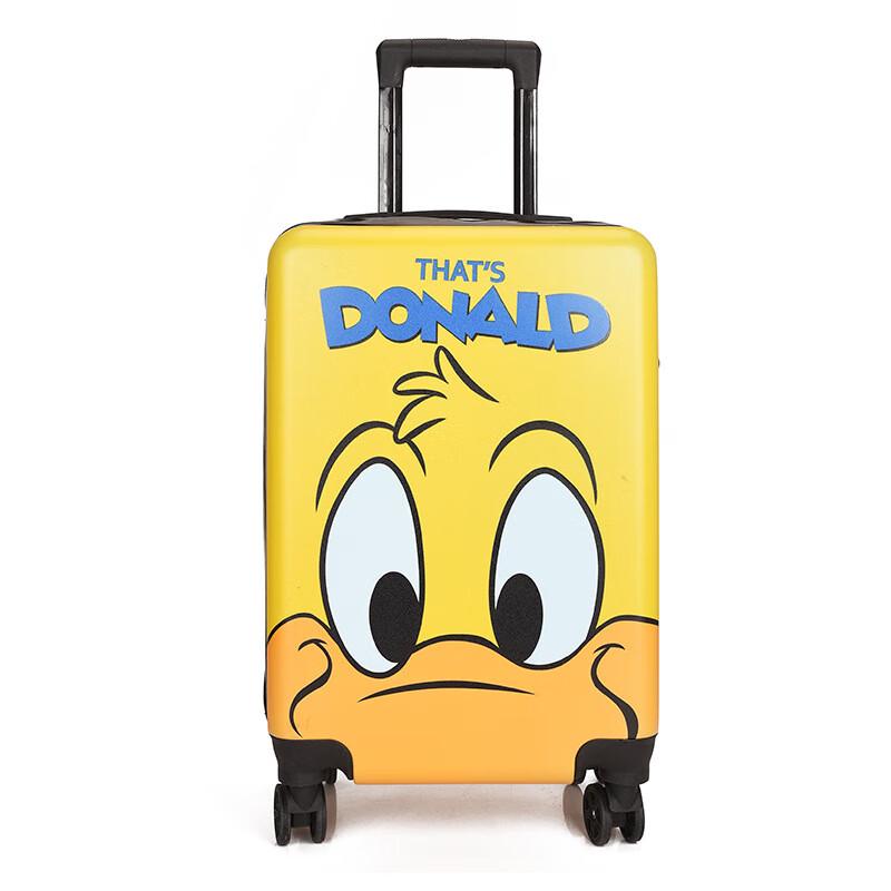 Chuangbaosen Kids  Cartoon Big Mouth Duck Spinner Suitcase 20 inch