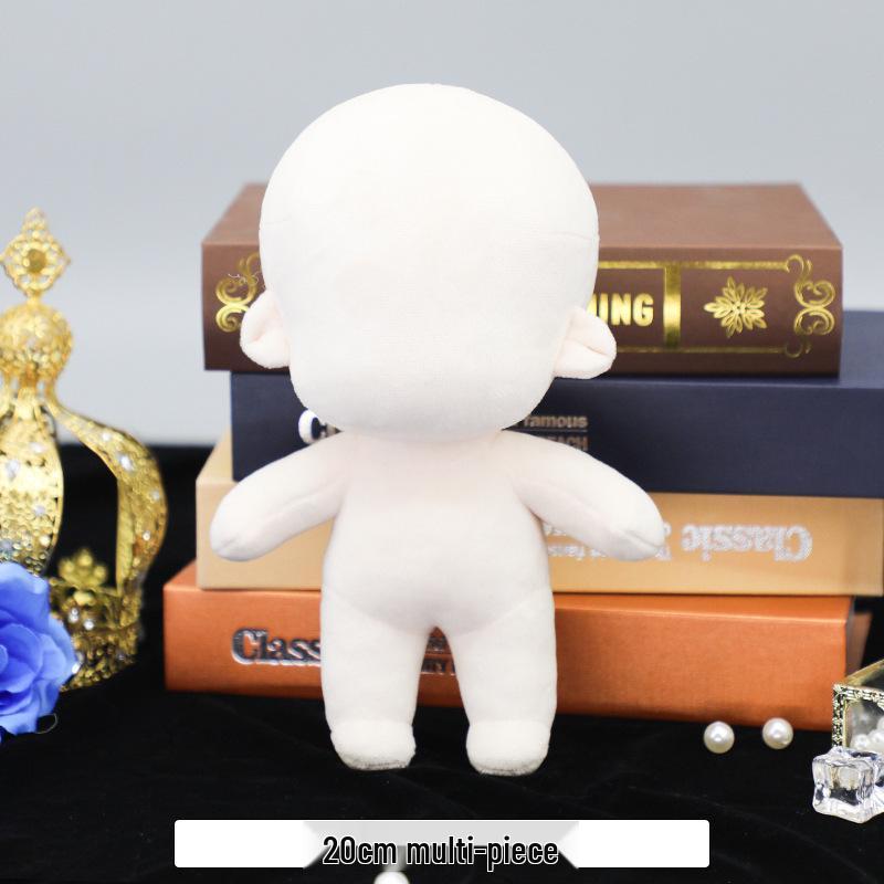 

20 см Подвижная хлопковая кукла со сменной одеждой