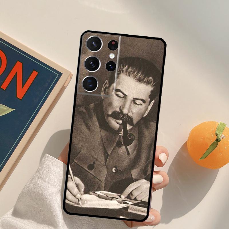 Stalin Phone Case For Samsung Galaxy S24 S25 S26 Ultra S20 S21 S22 S23 Plus S10 S25 FE Back Cover
