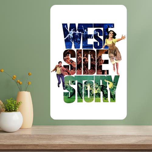 West Side Story Classic Movie Metal Poster Sign 20x30cm(7.8x11.8inch)
